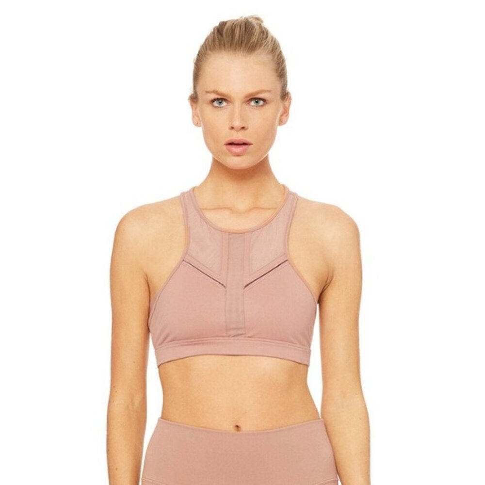 ALO Yoga Mauve Sports Bra